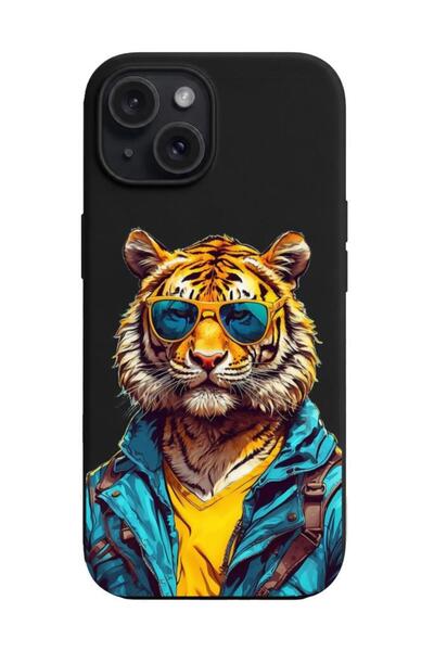 3GEN CASE iPhone 15 Uyumlu İkonik Desenler Serisi Lansman Kılıf İçi Kadife Ka...