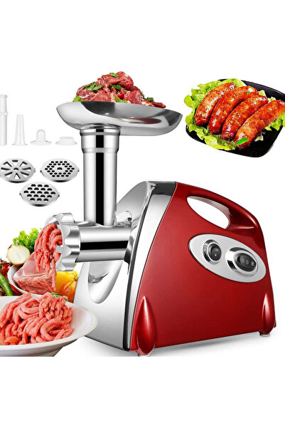 Voltz Месомелачка с аксесоар за домати Voltz, 1400W, Реверс, Аксесоари за сос...