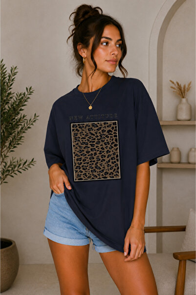 FECCY Premium New Attutite Printed Oversize Γυναικείο T-Shirt Ανδρικό T-Shirt...