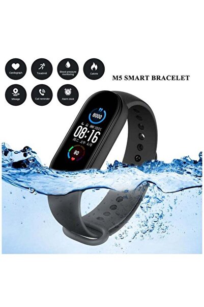 Generic M5 Intelligent Wristband Black