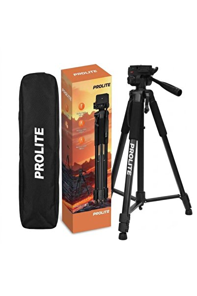 Prolite Orjinal 180 cm Tripod Dslr Telefon Gopro Teleskop Telefon Projeksiyon...