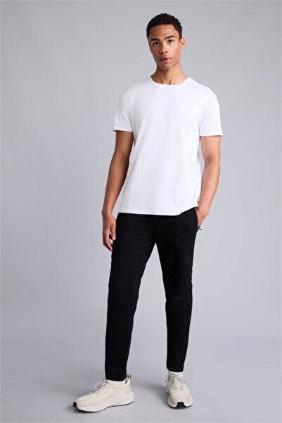 DeFacto Men's Tracksuit Bottom S3309Az/Bk81 Black
