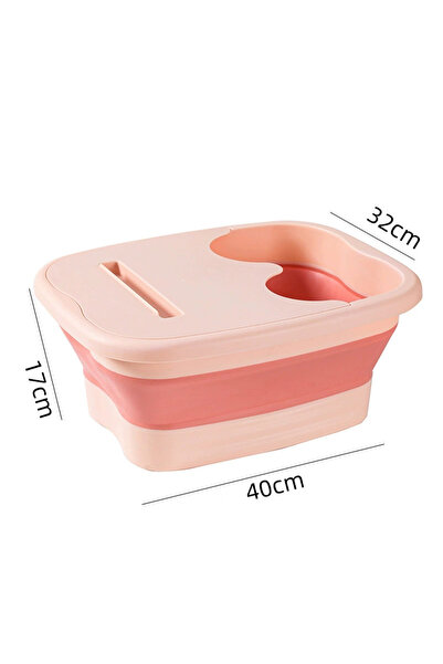 choice2 C-lid Foldable Foot Bath Tub–Portable, Covered Basin With Ergonomic D...
