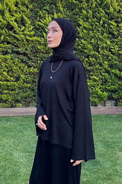Ceylan Otantik Black Viscose Shawl