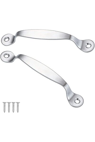 Morvena Picks Set de mânere din oțel inoxidabil, 2 piese, cu șuruburi, distan...