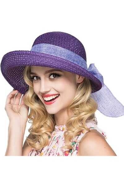 STARSTAR Women's Soft-Top Sun Hat, Stylish Summer Wide-Brimmed Hat, Beach Hat...