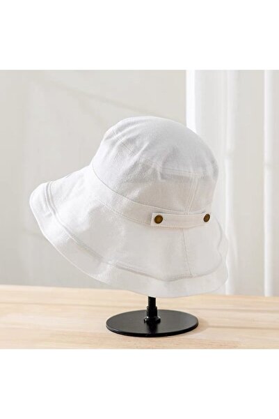 STARSTAR Foldable cotton sun hat, wide-brimmed bucket hat, UV protection, per...