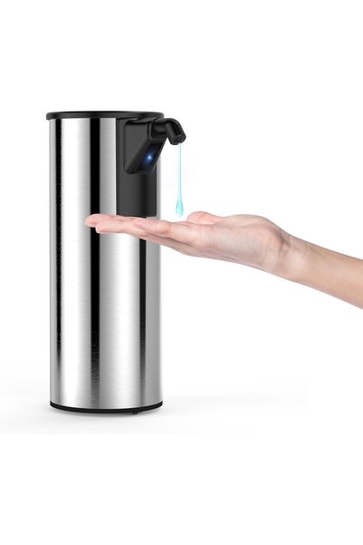 Morvena Picks Dozator automat de sapun SS cu senzor infrarosu - 350 ml - 4 se...