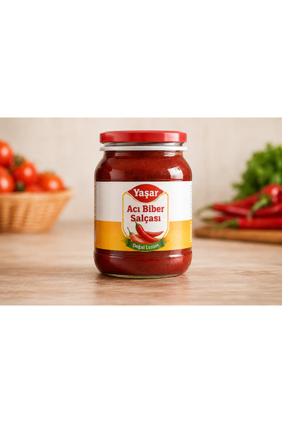 Yaşar Acı Biber Salçası 700g
