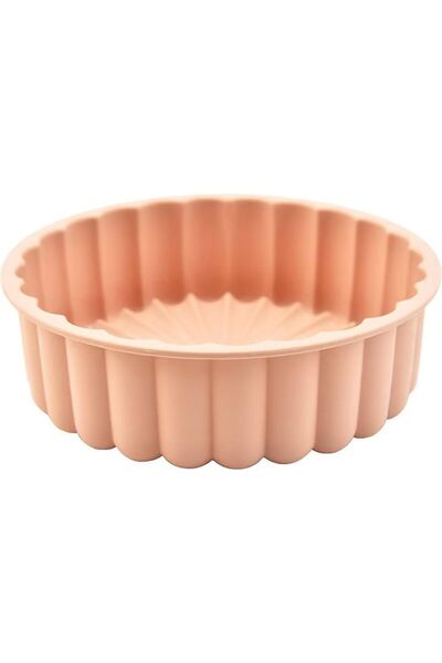 STARSTAR Large Round Flexible Silicone Cake Mold Reusable Oven Dishwasher Saf...