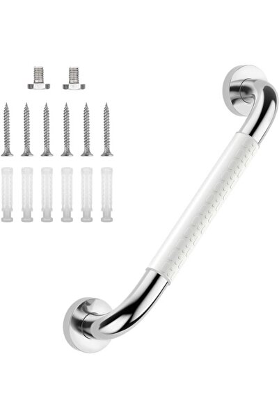 STARSTAR 30cm Anti-Slip Stainless Steel Bathroom Grab Bar, Wall-Mounted Safet...