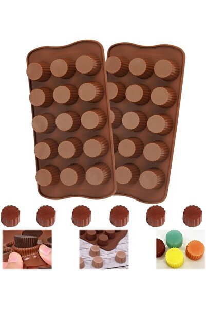 STARSTAR 2-Piece Candy Mold - Chocolate and Candy - Silicone - 15 Shapes - Su...