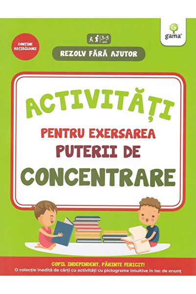 Gama Rezolv fara ajutor: Activitati pentru exersarea puterii de concentrare 3...