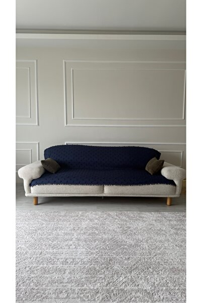 DİLETTO Home Bohemian Striped Tasseled Sofa Bed Sofa Cover 190X220