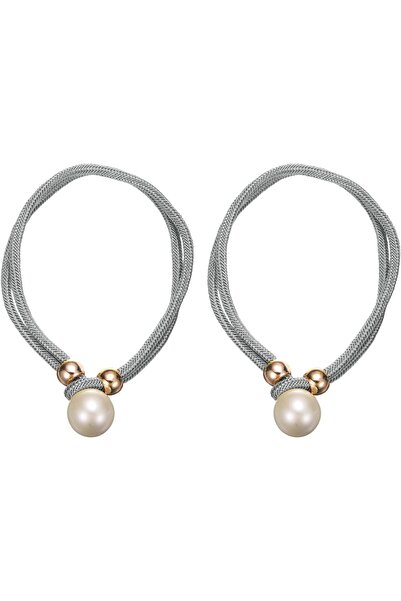 STARSTAR 2-Pack - Creative Curtain Tiebacks & Curtain Buckles - Gray