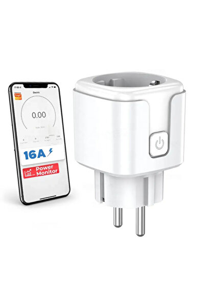 GAVIO Priză inteligentă G16 WiFi, aplicație mobilă Tuya/SmartLife, 16A, 4400W...