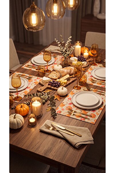 kesenegore Duck Fabric Honey Pumpkin Patterned American Service Coverlet 33X4...