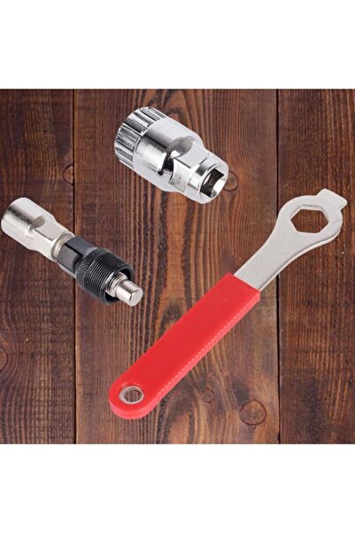 STARSTAR 3-Piece Professional Bicycle Crank Puller & Bottom Bracket Repair To...