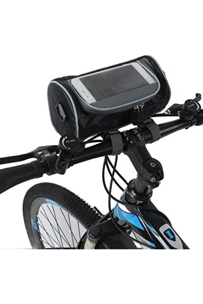 STARSTAR Front frame bike backpack, handlebar bag, waterproof bike bag with d...