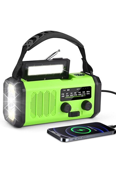 STARSTAR Wind-up radio – Emergency radio – Dynamo radio – Hand-crank radio – ...