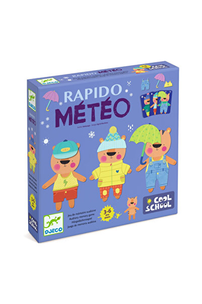 djeco Jocul Rapido Meteo cu memorie