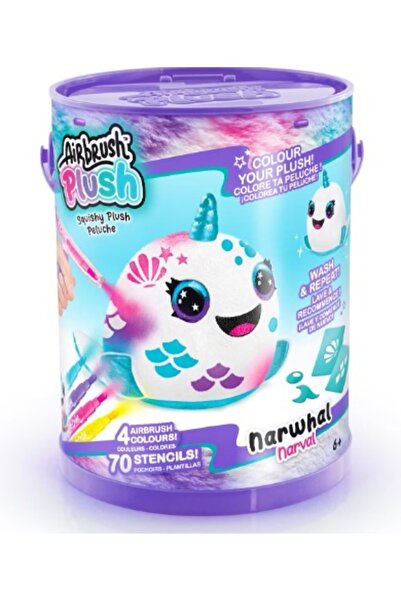 Canal Toys Airbrush Plush Squish Pals Paint Can