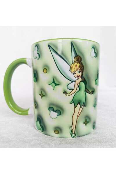 Mugs and love Tinker Bell baskı premium kupa