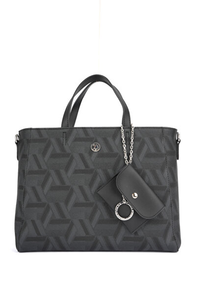 U.S. Polo Assn. Black-Black Women's Shoulder Bag Us26506