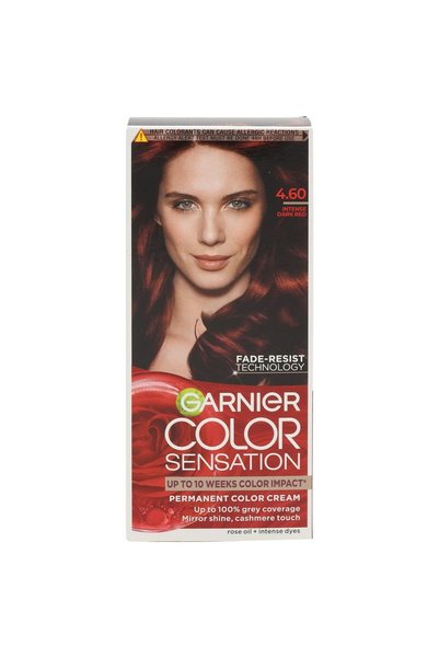 Leski Vopsea de păr, Gar nier Color Sensation, 4/60 Roșu închis