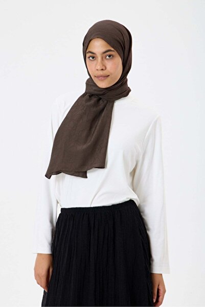 Invee Breeze shawl bitter coffee
