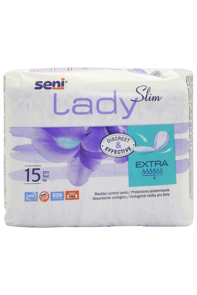 Seni Absorbante pentru incontinență Seni, 15 buc., Lady Extra