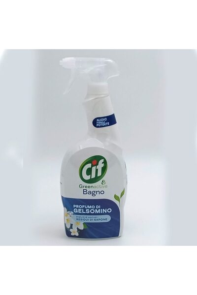 Cif Spray, Cif, 650 ml Green Active Bath Solution Jasmine