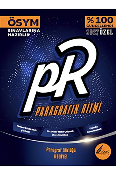 Üç Dört Beş Yayıncılık 2027 Özel Paragrafın Ritmi (ÖSYM Sınavlarına Özel Hazı...