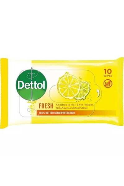 Dettol Refreshing Skin Wipes 10 Wipes