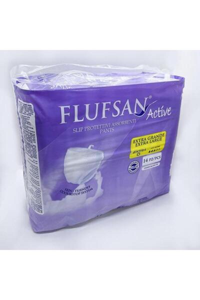 Flufsan Adult Diapers Extra Large Size Odor Absorbing - 14 Diapers