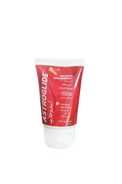 ASTROGLIDE Intimate Lubricant Gel with Strawberry Flavor 35 ml