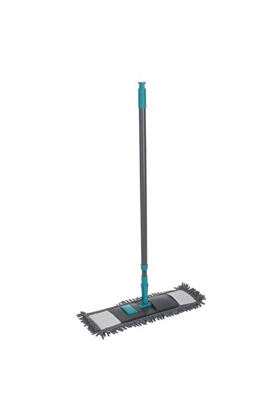 BAMI NETWORK Mop plat cu microfibre chenille gri coada extensibila 45x16cm