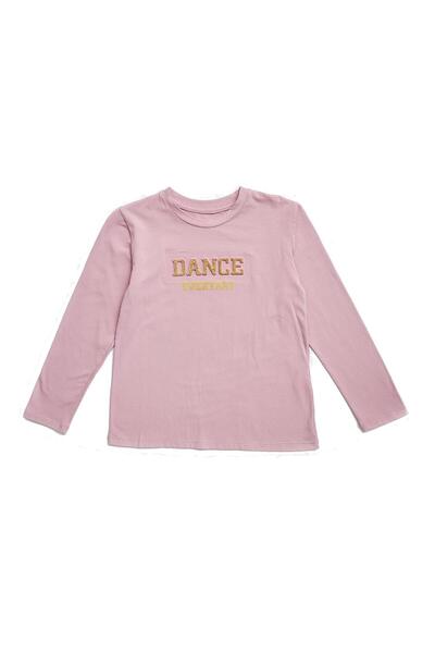 Evita Μπλούζα "Dance everyday" ροζ