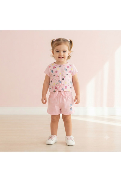 BİANCOFİGLİO GIRL'S SHORTS SET