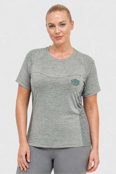 UMBRO Women Sportswear Fit Short Sleeve Training T-Shirt, Sage Green