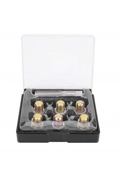 Generic Thread Tool Set, M13 x 1.25MM Oil Drain Plug Tap Thread Repair Kit Oi...