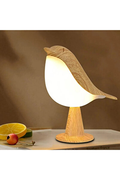 STARSTAR 15cm Brown Bird LED Night Light, USB LED Desk Lamp, Bedside Lamp, To...