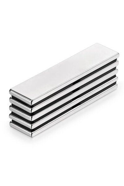 SINBINTA Set de 5 magneți bloc din neodim, putere mare de atracție, rezistenț...
