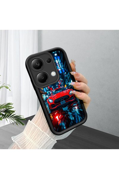 CHICASELUX Redmi Note 13 Pro 4g Compatible Fast Car Aesthetic Silicone Cover,...