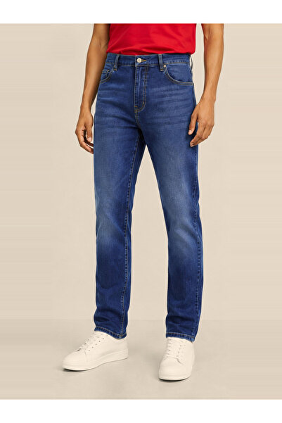 FALCON By Styli Men Regular Fit Tapered Jeans