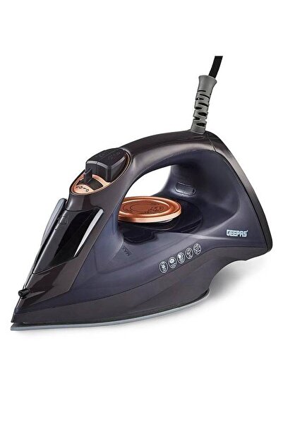Geepas Steam Iron, 2 in 1, 2400W, Black - GSI7703