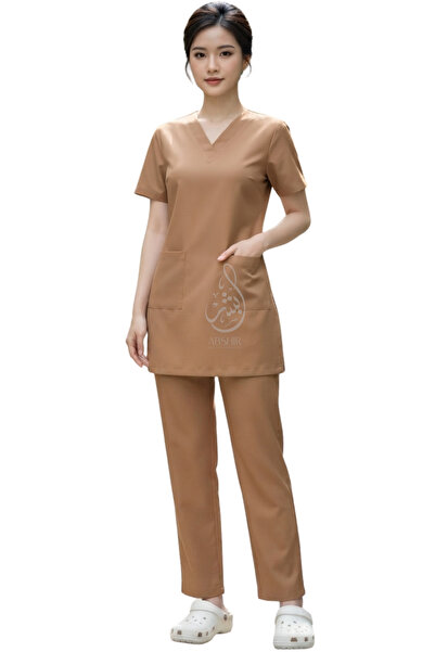 ABSHIR Professional Housemaid/Baby sitter/Khadama/Nanny Uniform Set,SHORT Sle...