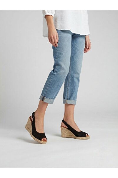 Rüya Shoes حذاء نسائي من الجلد الطبيعي مريح بكعب عريض - 6 سم