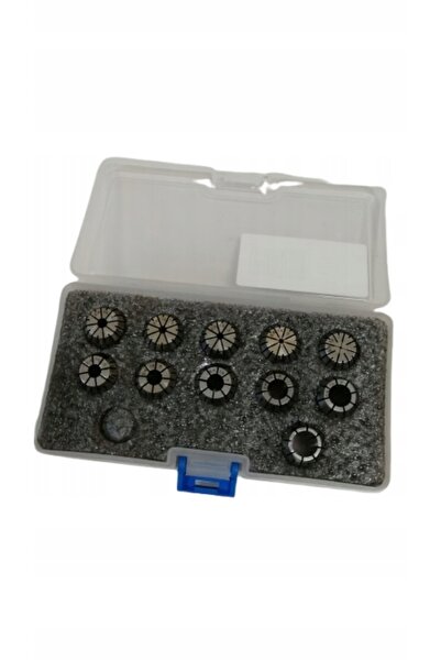 NO BRAND Set de mandrine ER16 1mm - 10mm, 11 piese, cutie din plastic