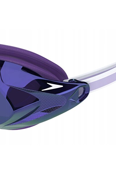 SPEEDO Ochelari de înot pentru femei Vanquisher 3.0 cu lentile oglindă violet...